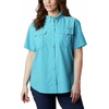 image:imageColumbia Womens Bahama Short Sleeve ShirtClear Water