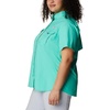 image:imageColumbia Womens Bahama Short Sleeve ShirtElectric Turquoise