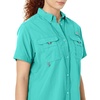 image:imageColumbia Womens Bahama Short Sleeve ShirtElectric Turquoise