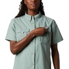 image:imageColumbia Womens Bahama Short Sleeve ShirtLight Lichen