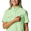 image:imageColumbia Womens Bahama Short Sleeve ShirtLime Glow