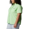 image:imageColumbia Womens Bahama Short Sleeve ShirtLime Glow