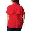 image:imageColumbia Womens Bahama Short Sleeve ShirtRed Lily