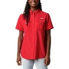 image:imageColumbia Womens Bahama Short Sleeve ShirtRed Lily