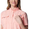 image:imageColumbia Womens Bahama Short Sleeve ShirtTiki Pink