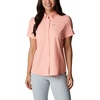 image:imageColumbia Womens Cool Release Short Sleeve WovenTiki Pink