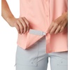 image:imageColumbia Womens Cool Release Short Sleeve WovenTiki Pink