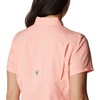 image:imageColumbia Womens Cool Release Short Sleeve WovenTiki Pink