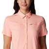 image:imageColumbia Womens Cool Release Short Sleeve WovenTiki Pink