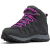 image:imageColumbia Womens Crestwood Mid Waterproof Hiking BootsGraphiteBright Plum