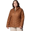 image:imageColumbia Womens Heavenly Hooded Jacket2024 Camel Brown