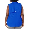 image:imageColumbia Womens PFG Tamiami Sleeveless ShirtBlue Macaw