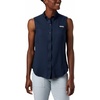 image:imageColumbia Womens PFG Tamiami Sleeveless ShirtCollegiate Navy