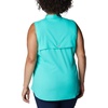 image:imageColumbia Womens PFG Tamiami Sleeveless ShirtElectric Turquoise