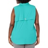 image:imageColumbia Womens PFG Tamiami Sleeveless ShirtElectric Turquoise