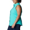 image:imageColumbia Womens PFG Tamiami Sleeveless ShirtElectric Turquoise