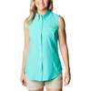 image:imageColumbia Womens PFG Tamiami Sleeveless ShirtElectric Turquoise