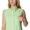 image:imageColumbia Womens PFG Tamiami Sleeveless ShirtLime Glow