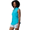 image:imageColumbia Womens PFG Tamiami Sleeveless ShirtOcean Teal