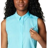 image:imageColumbia Womens PFG Tamiami Sleeveless ShirtOpal Blue