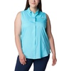 image:imageColumbia Womens PFG Tamiami Sleeveless ShirtOpal Blue