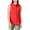 image:imageColumbia Womens PFG Tamiami Sleeveless ShirtRed