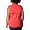 image:imageColumbia Womens PFG Tamiami Sleeveless ShirtRed Hibiscus
