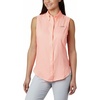 image:imageColumbia Womens PFG Tamiami Sleeveless ShirtTiki Pink