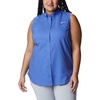 image:imageColumbia Womens PFG Tamiami Sleeveless ShirtViolet Sea