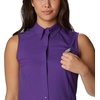 image:imageColumbia Womens PFG Tamiami Sleeveless ShirtVivid Purple