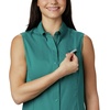 image:imageColumbia Womens PFG Tamiami Sleeveless ShirtWaterfall