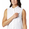 image:imageColumbia Womens PFG Tamiami Sleeveless ShirtWhite
