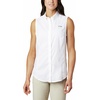 image:imageColumbia Womens PFG Tamiami Sleeveless ShirtWhite