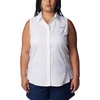 image:imageColumbia Womens PFG Tamiami Sleeveless ShirtWhite