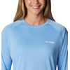 image:imageColumbia Womens Tidal Tee II Long Sleeve HoodieAgateSatin Pink Logo