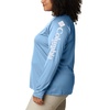 image:imageColumbia Womens Tidal Tee II Long Sleeve HoodieAgateSatin Pink Logo