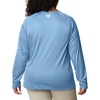 image:imageColumbia Womens Tidal Tee II Long Sleeve HoodieAgateSatin Pink Logo