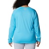 image:imageColumbia Womens Tidal Tee II Long Sleeve HoodieAtollWhite Logo