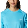 image:imageColumbia Womens Tidal Tee II Long Sleeve HoodieAtollWhite Logo
