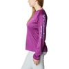 image:imageColumbia Womens Tidal Tee II Long Sleeve HoodieBerry JamFairytale Logo