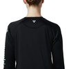 image:imageColumbia Womens Tidal Tee II Long Sleeve HoodieBlack  Cirrus Grey Logo