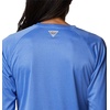 image:imageColumbia Womens Tidal Tee II Long Sleeve HoodieBlue Macaw HeatherAtoll Logo