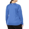 image:imageColumbia Womens Tidal Tee II Long Sleeve HoodieBlue Macaw HeatherAtoll Logo