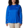 image:imageColumbia Womens Tidal Tee II Long Sleeve HoodieBlue MacawGulf Stream Logo