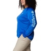 image:imageColumbia Womens Tidal Tee II Long Sleeve HoodieBlue MacawGulf Stream Logo