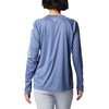 image:imageColumbia Womens Tidal Tee II Long Sleeve HoodieBluebell HeatherWhite Logo