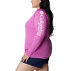 image:imageColumbia Womens Tidal Tee II Long Sleeve HoodieBright LavenderWhite Logo