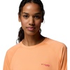 image:imageColumbia Womens Tidal Tee II Long Sleeve HoodieBright NectarGuava Pink Logo