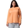 image:imageColumbia Womens Tidal Tee II Long Sleeve HoodieBright NectarGuava Pink Logo