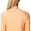 image:imageColumbia Womens Tidal Tee II Long Sleeve HoodieBright NectarMint Cay Logo